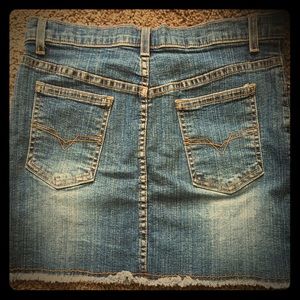 Denim skirt